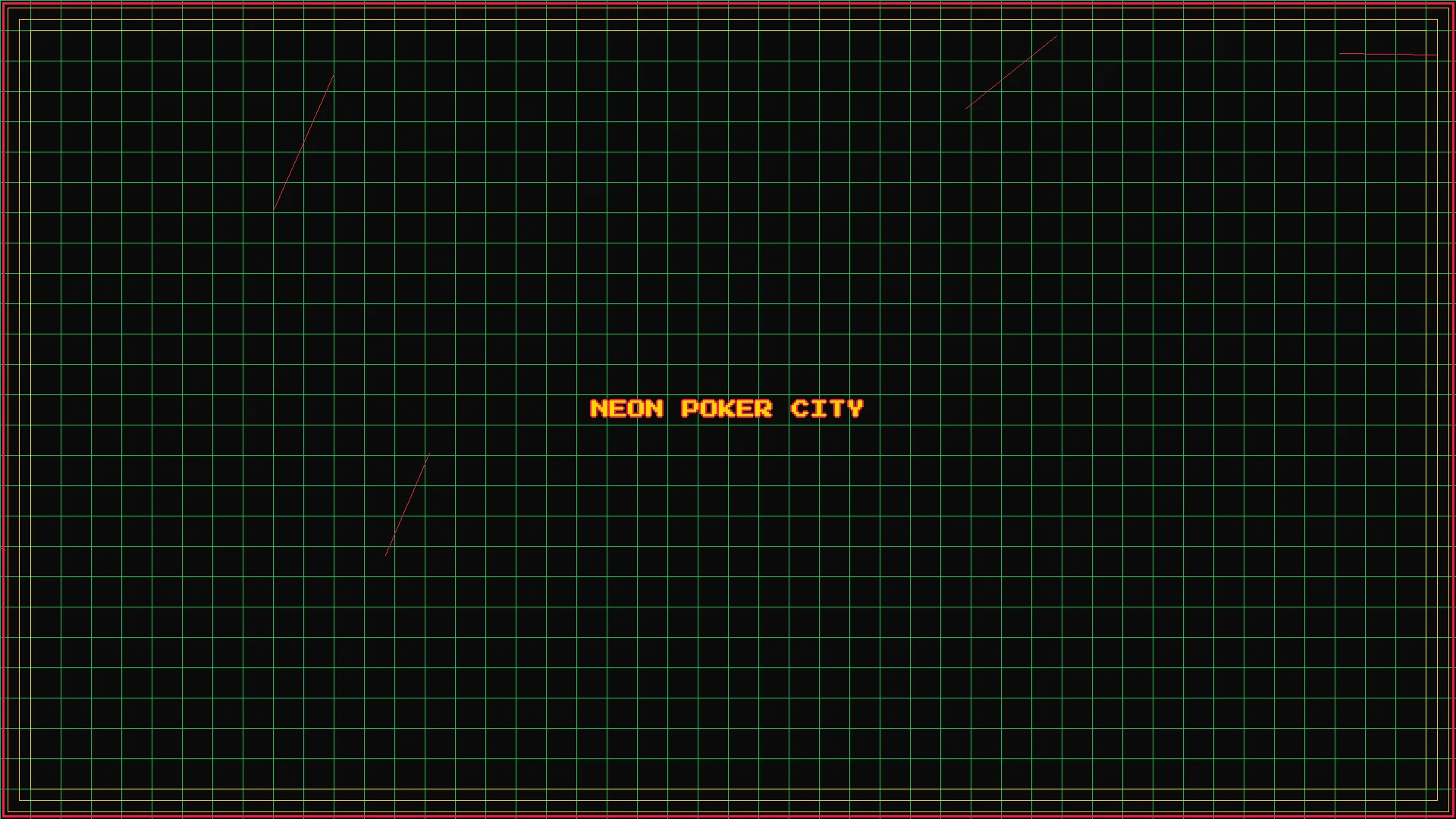 鸿运棋牌 霓虹扑克赛博不夜城全景